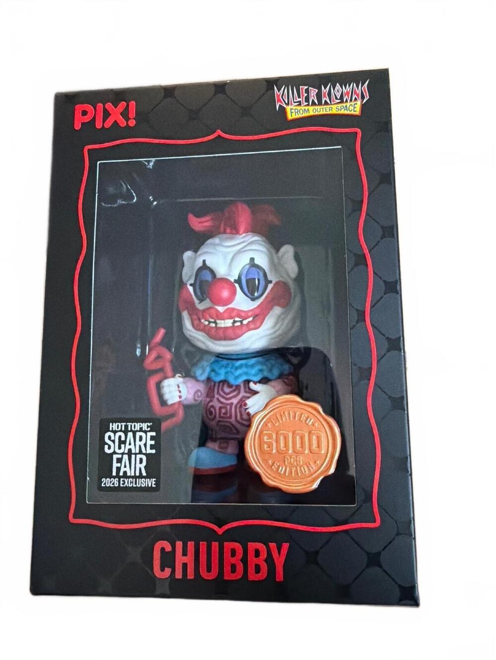 PIX! Killer Klowns From Outer Space Chubby Collectible Figure - Hot Topic Scare